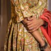 Handcrafted Floral Cotton Dress with Traditional Prints