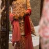 Blush Pink Floral Printed Sharara Set with Gota Detailing